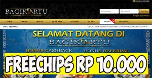 BagiKartu.com Freechips Poker Rp 10.000