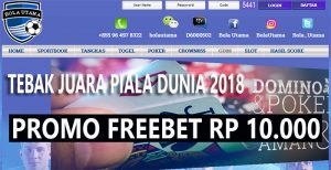 BolaUtama.Net – Tebak Juara Piala Dunia Dan Promo Freebet Rp 10.000