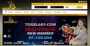 Togel609 Deposit Member Baru Rp 20.000 Dapat Rp 10.000