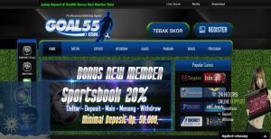 GOAL55 – Promo Bonus Deposit 100% Sportsbook