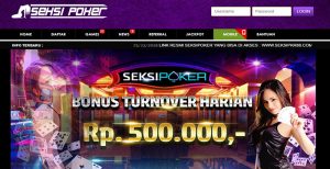 SeksiPoker Situs Poker Terpercaya Bonus Deposit 40%