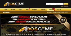 BosCeme – Bonus Deposit 20% Member Baru