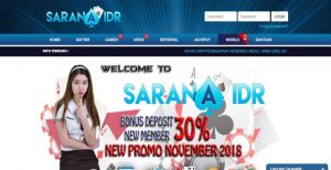 SARANAIDR – Bonus Deposit 30% Buat Member Baru