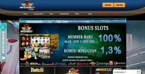 MegaWin77 – Bonus Deposit 100% Slot Game Member Baru