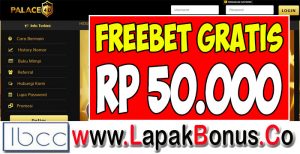 Palace4D.net – Freebet Gratis Rp 50.000 Tanpa Deposit