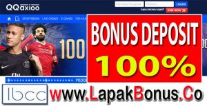QQAXIOO – Bonus Deposit 100% Sportsbook Buat Member Baru