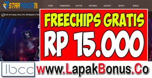 StarPoker78.com – Freechips Gratis Rp15.000 Tanpa Deposit