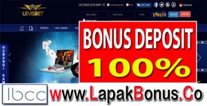 LEVISBET – Bonus Deposit 100% Slots Game Buat Member Baru