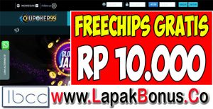 QiuPoker99.net – Freechips Gratis Rp 10.000 Tanpa Deposit