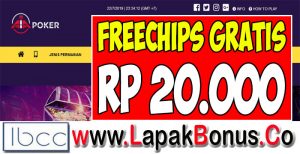 AIAPoker.com – Freechips Gratis Rp 20.000 Tanpa Deposit
