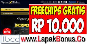 KenariPoker.com – Freechips Gratis Rp 10.000 Tanpa Deposit