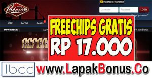 Poker338.co – Freechips Gratis Tanpa Deposit Rp 17.000