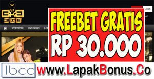 BKBet368.com – Freebet Gratis Rp 30.000 Tanpa Deposit