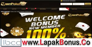 MAENPOKER – Bonus Deposit 100%  Buat Member Baru