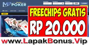 M11Poker – Freechips Gratis Rp 20.000 Tanpa Deposit