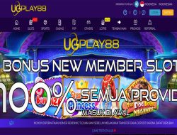 UGPLAY88 – BONUS SLOT GAMES 100% NEW MEMBER CLAIM BONUS LANGSUNG DIDEPAN