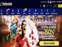 INTERWIN – EXTRA BONUS 150% ALL GAMES MEMBER BARU